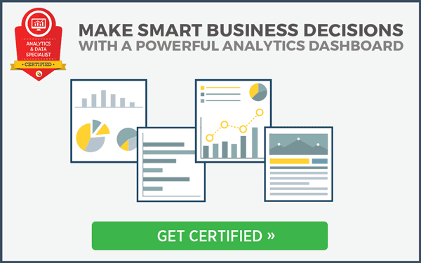 Get DigitalMarketer's course and become a Certified Data & Analytics Specialist!