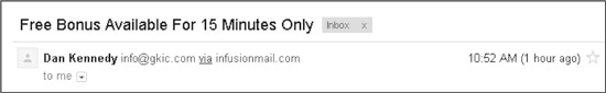Good Email Subject Line