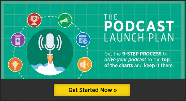 Get the Podcast Launch Plan. It's the exact process we used to plan, launch, record, edit, and distribute a podcast that hit #1 on the Business charts and New & Noteworthy in just a week.