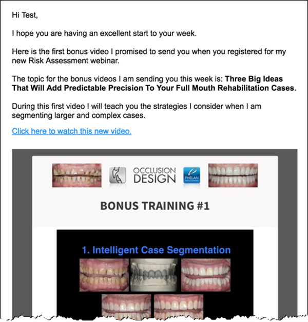 Phelan Dental Email Campaign #1