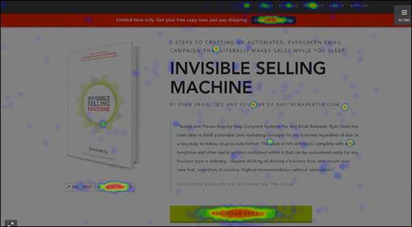 Invisible Selling Machine Heatmap