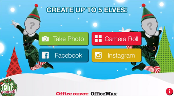 OfficeMax's Elf Yourself