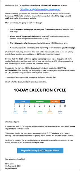 Example Ascension email