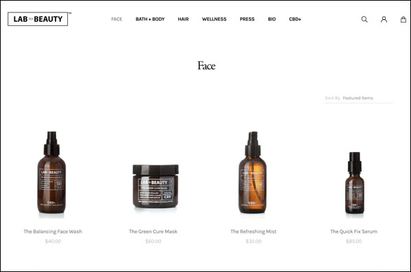 this beauty brand used the ecommerce strategy of a pop-up shop